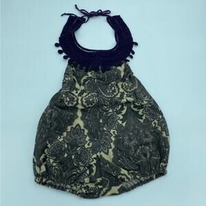 Brass Razoo Purple Romper 4t